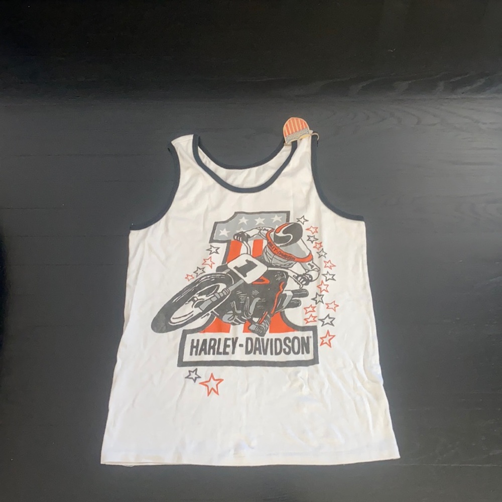 Madeworn Harley Davidson tank NWT